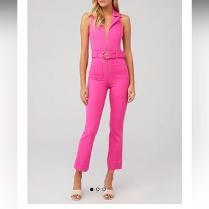 Jacksonville cropped Show Me your Mumu size small. Worn once. Hot pink